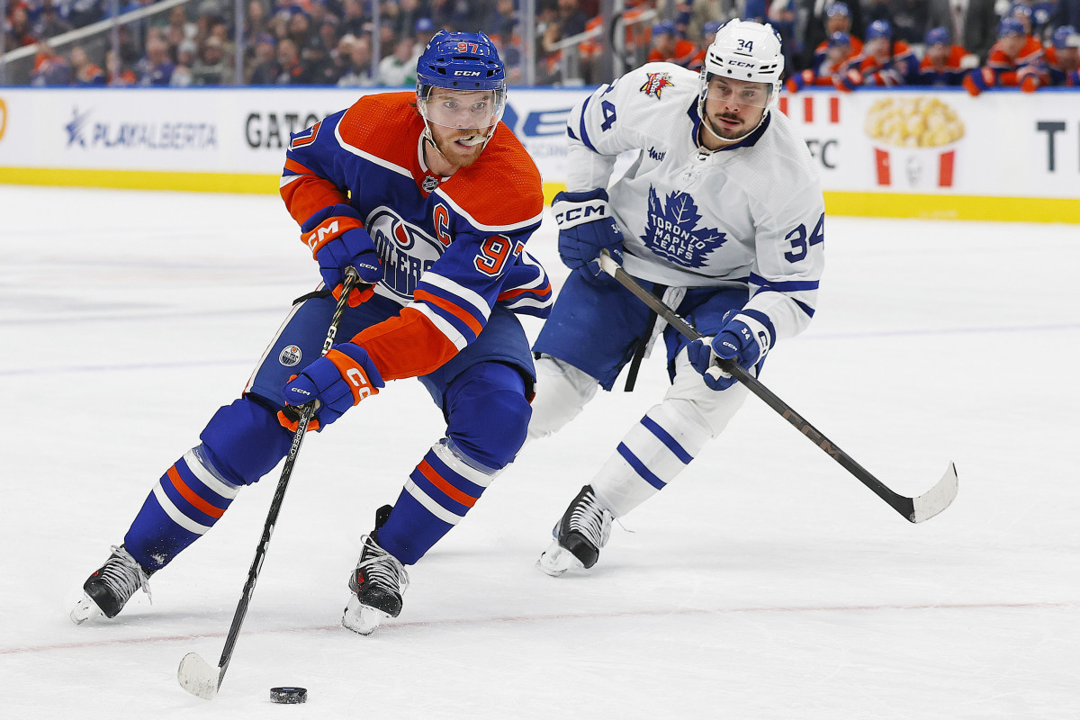 Connor McDavid Praises 'Stylish' Maple Leafs Captain Auston Matthews ...