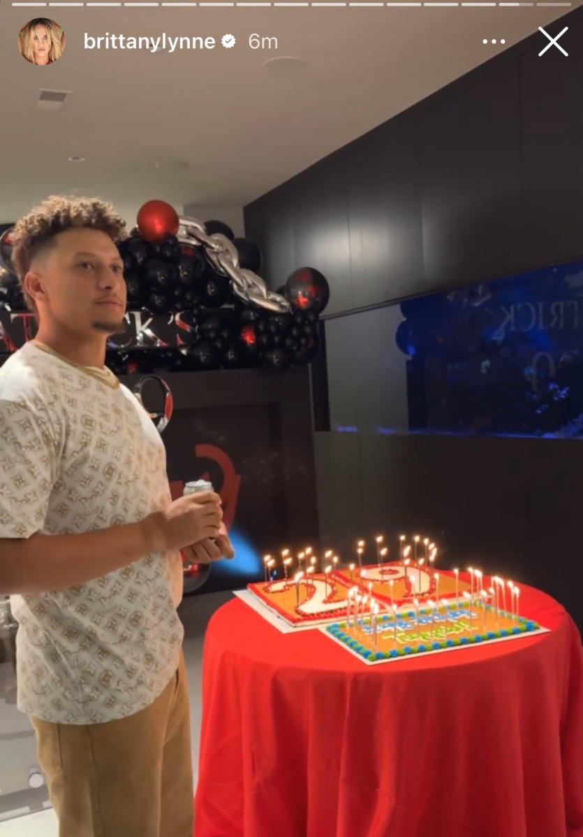 Photos Emerge of Taylor Swift at Chiefs QB Patrick Mahomes’ Epic