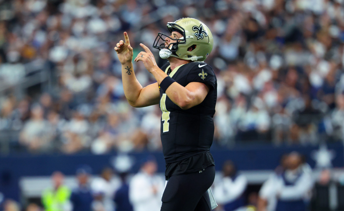 Saints Announce Starting Quarterback After Firing Dennis Allen - Athlon Sports