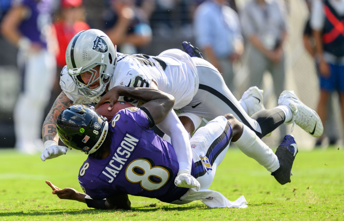 Three Standouts From the Las Vegas Raiders' Win Over the Baltimore Ravens -  Athlon Sports