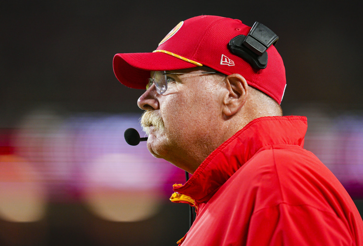 Kansas City Chiefs head coach Andy Reid