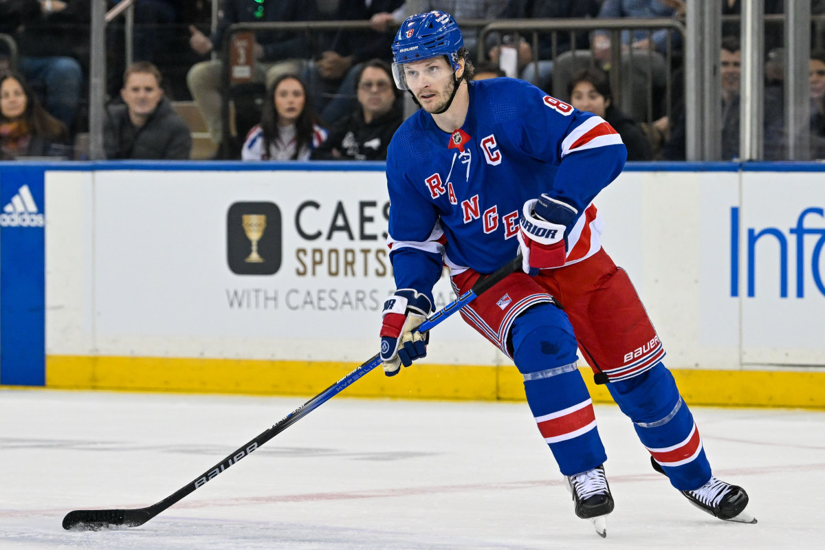 Rangers GM Breaks Silence on Jacob Trouba's Trade Situation - Athlon Sports