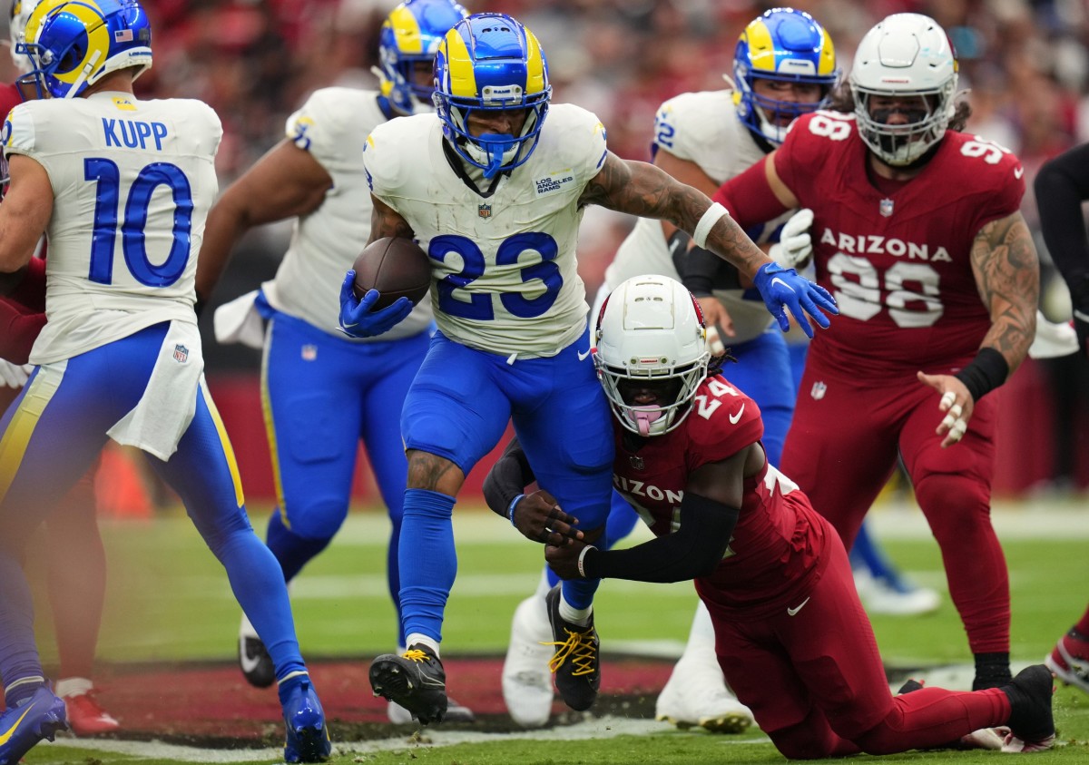 Rams Urged to Sign 2,500-Yard Free Agent RB - Athlon Sports