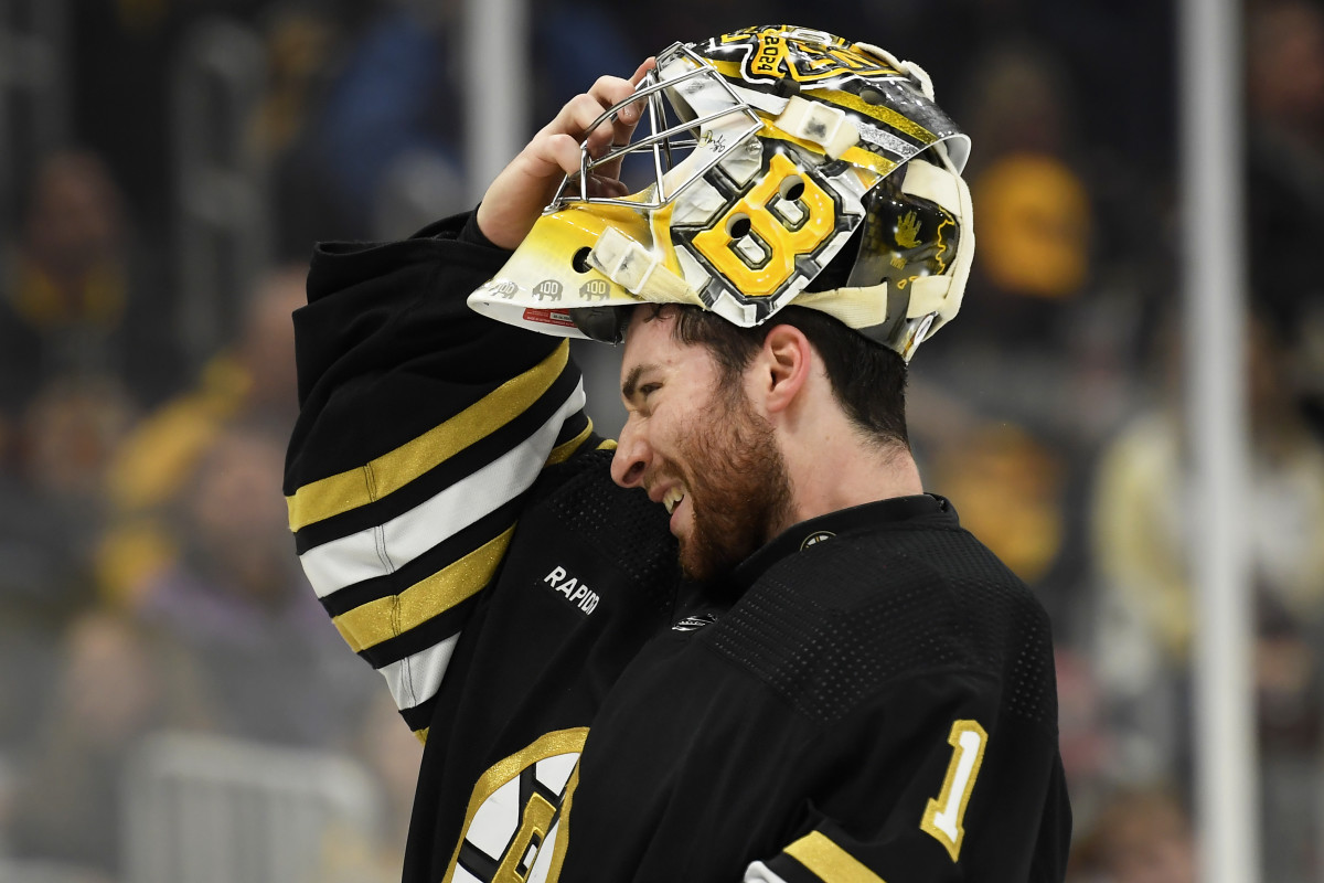 Report: Bruins Publicly 'Putting The Heat' On Jeremy Swayman - Athlon ...