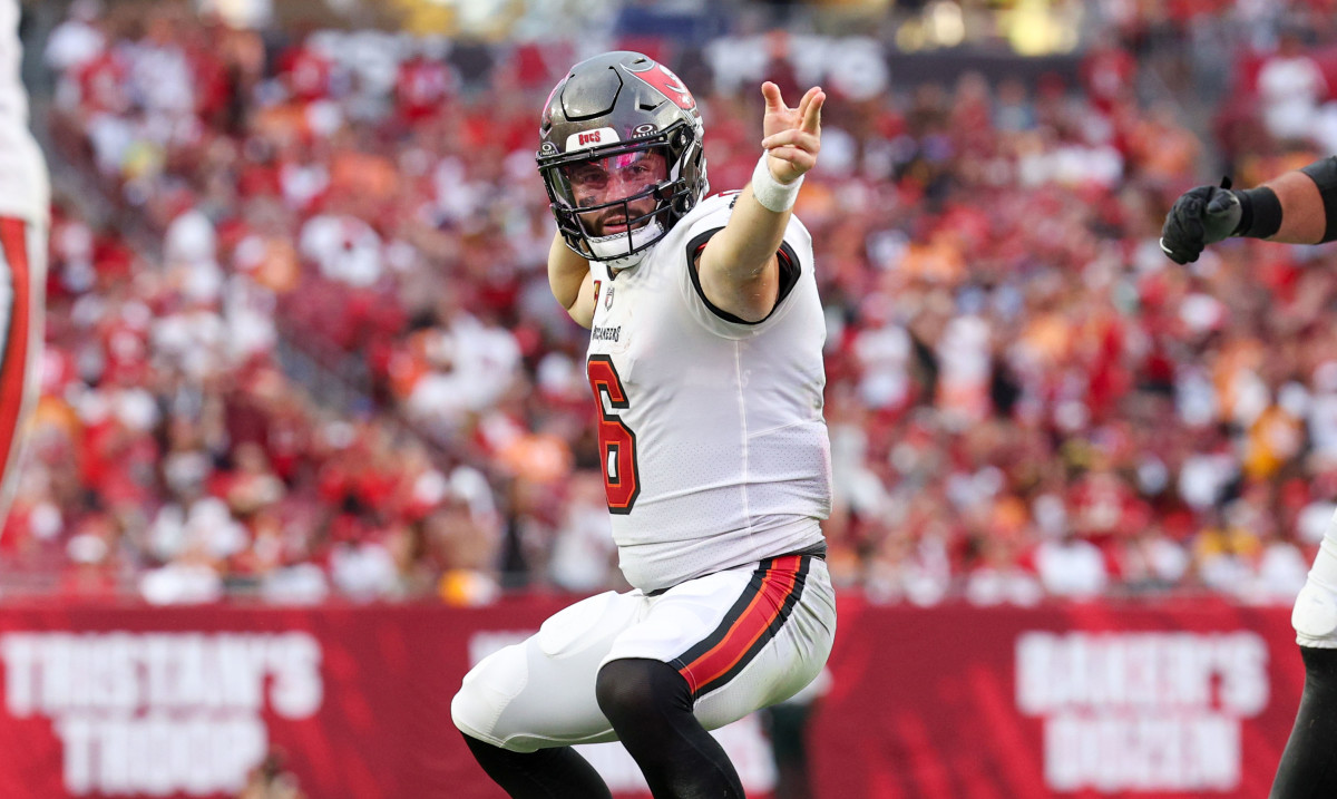 'No Hate For Baker Mayfield!' Tampa Bay Bucs QB Reaction To Texas Vs ...