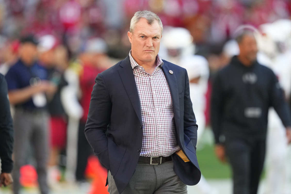 49ers' John Lynch Asked About Shedeur Sanders Post-Draft - Here's What He Said - Athlon Sports