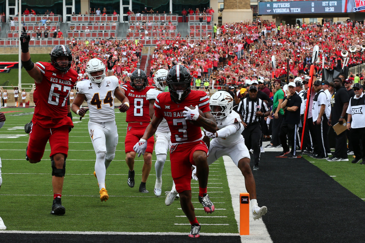 Texas Tech Red Raiders Spoil Arizona State Sun Devils' Big 12 Debut 30 ...