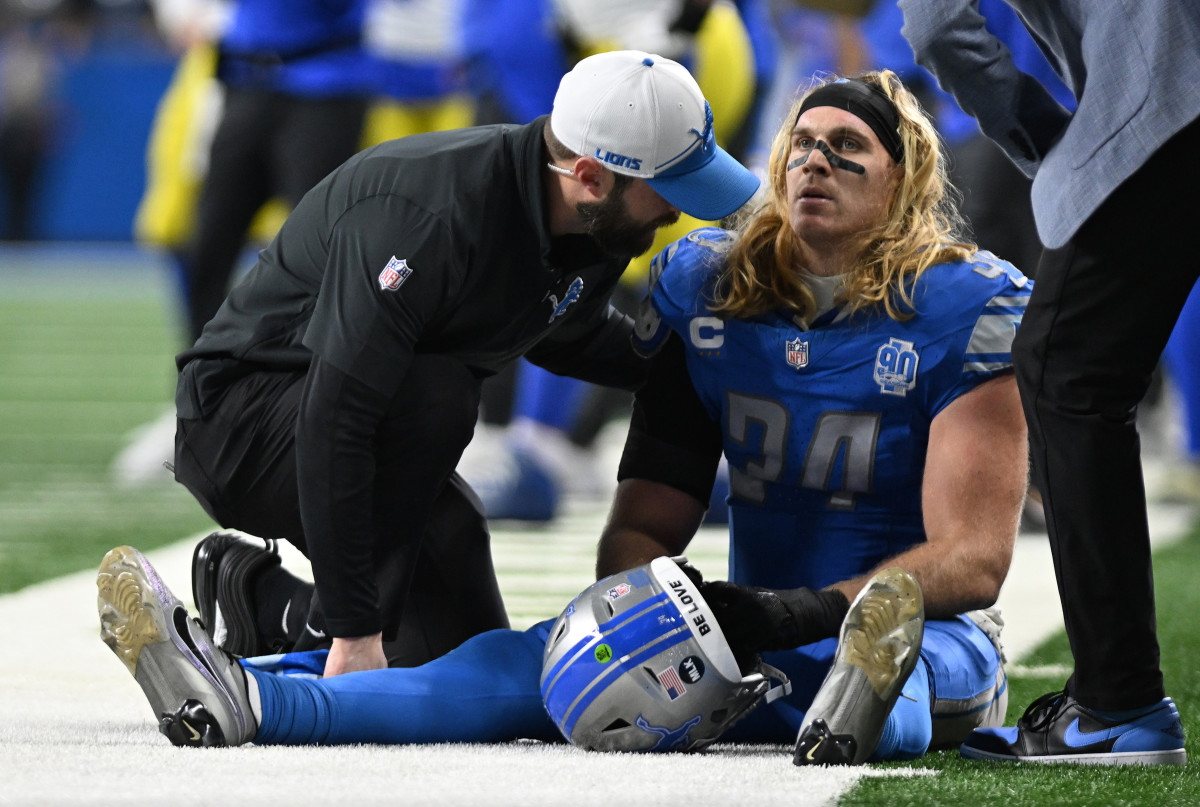 Alex Anzalone among Lions' inactive players in Week 3 - Athlon Sports