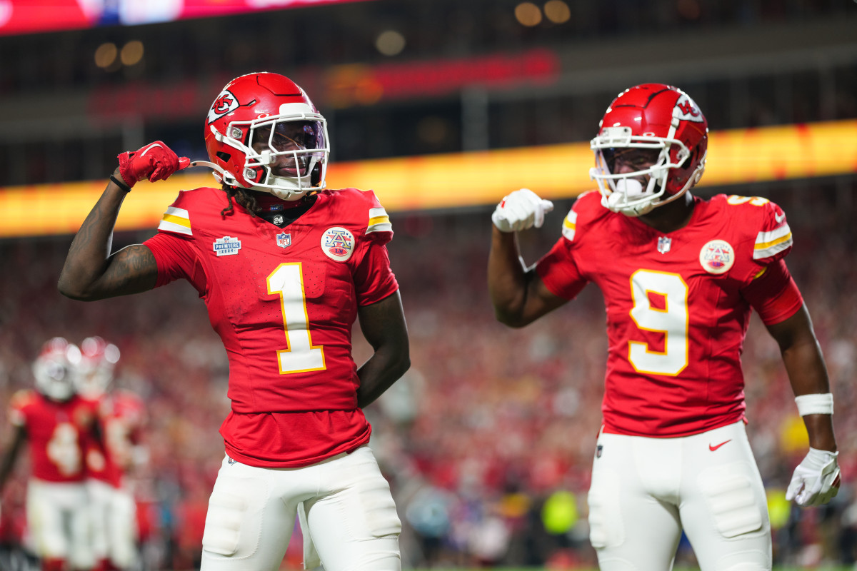 Xavier Worthy Touchdown Extends Kansas City Chiefs' Lead vs. New ...