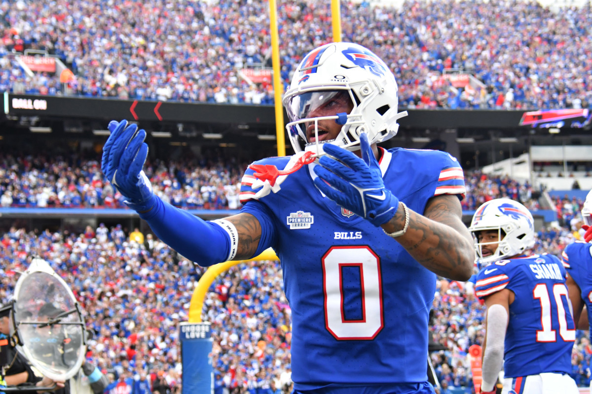 Buffalo Bills Rookie Keon Coleman Details 1st Touchdown Catch vs ...