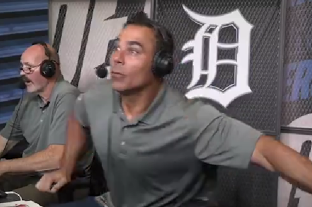 Tigers Announcer Carlos Pena's Hyped Reaction To Crucial Home Run Vs
