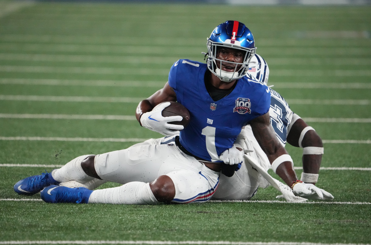 New York Giants' Brian Daboll Reveals Brief Injury Update on Malik Nabers -  Athlon Sports