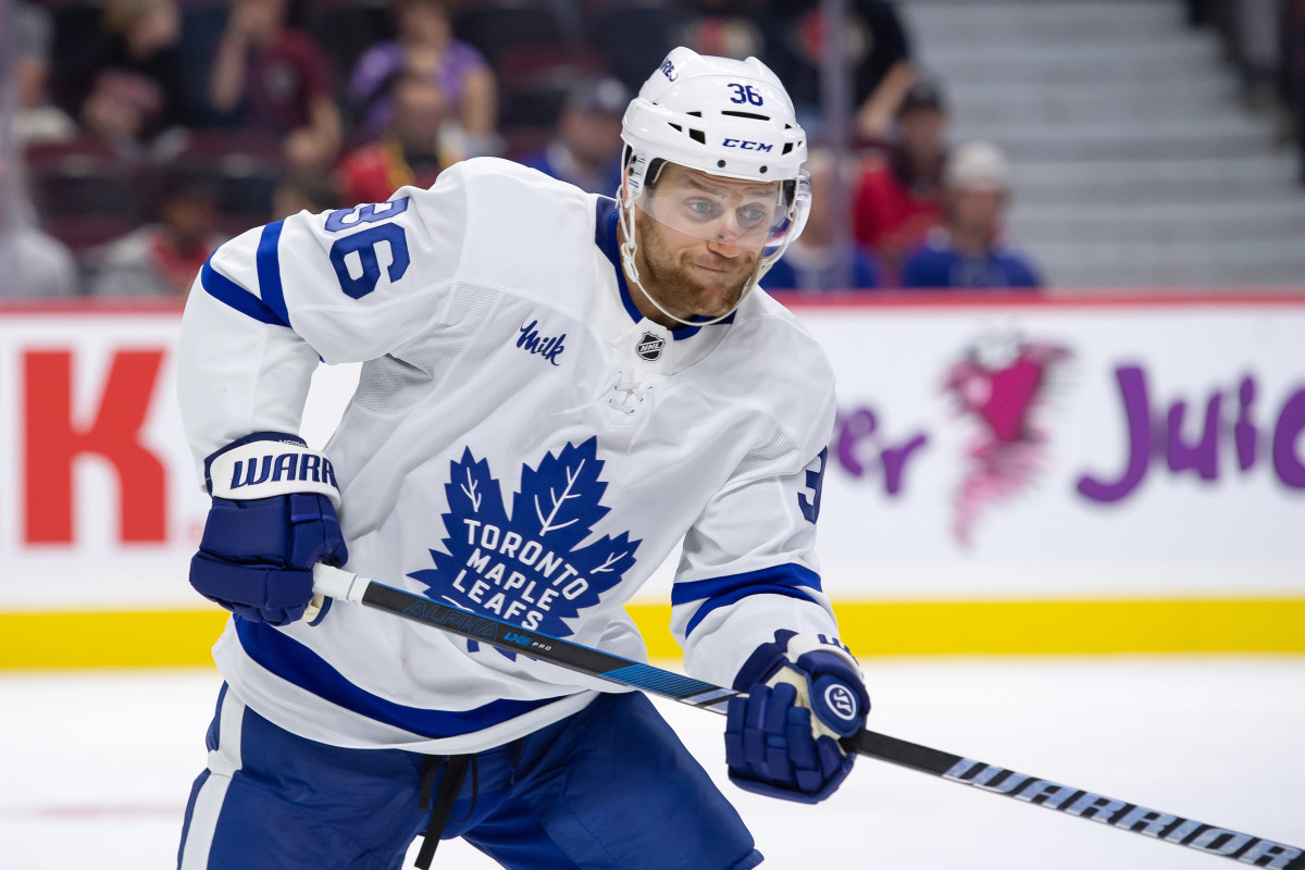 Maple Leafs Place Recently Signed Defenseman on Injured Reserve - Athlon  Sports