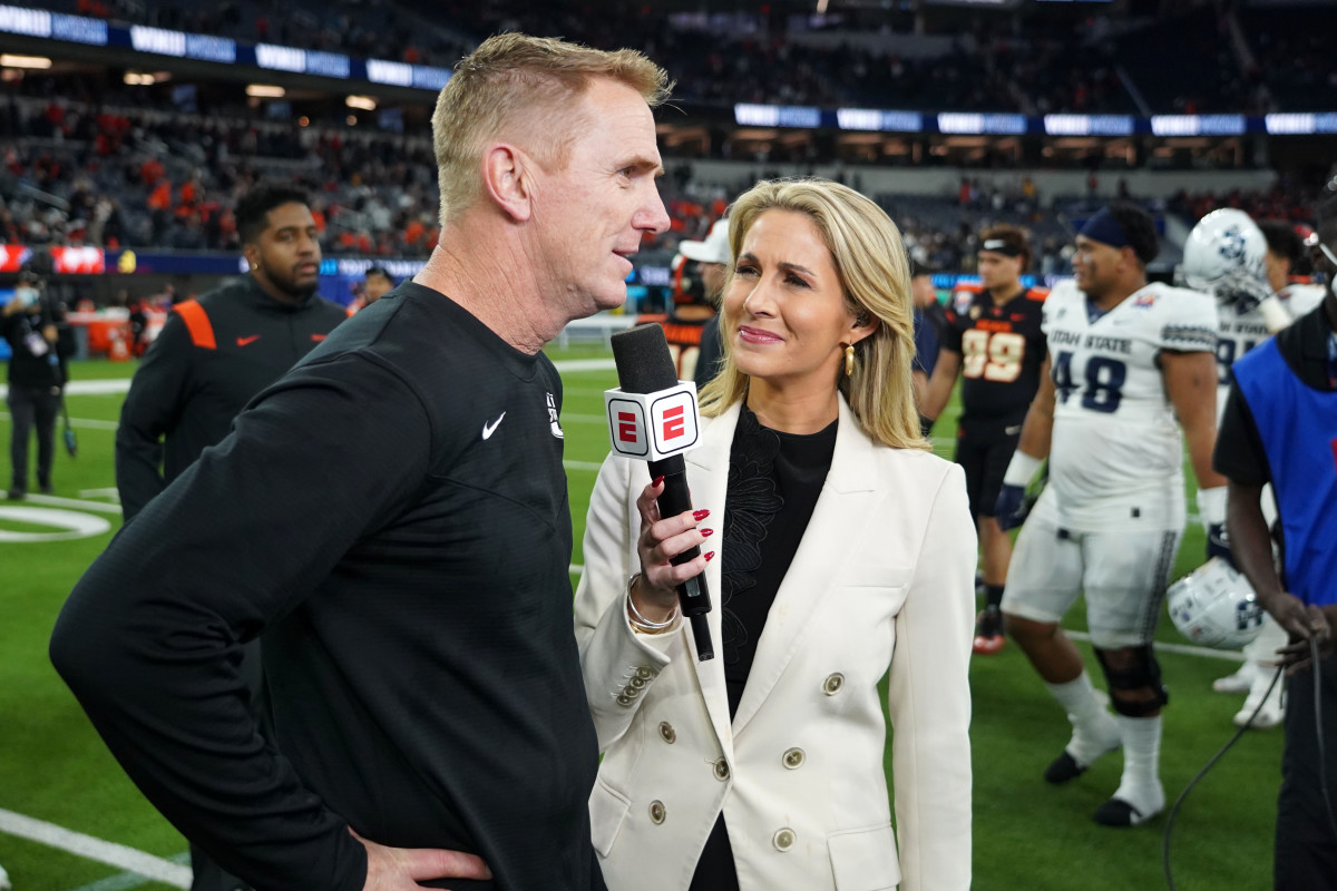 ESPN and SEC Network's Laura Rutledge.