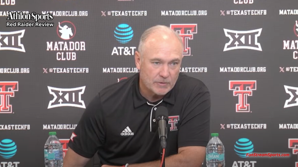 Texas Tech Red Raiders' Joey McGuire Offers Perfect 2Word Response to