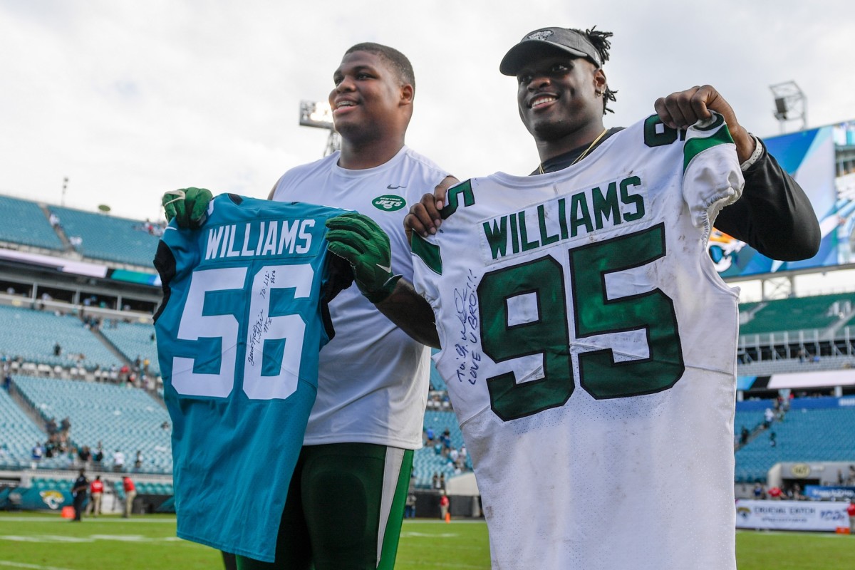 Williams brothers aim to make NFL history with the New York Jets   - Athlon Sports