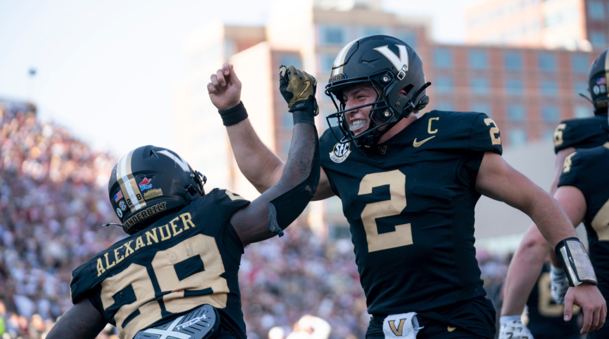 Vanderbilt’s Diego Pavia Cements His Place As A College Football Folk ...