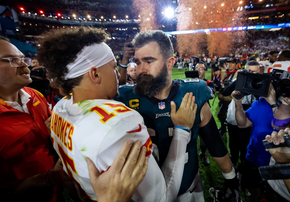 Patrick Mahomes Jason Kelce