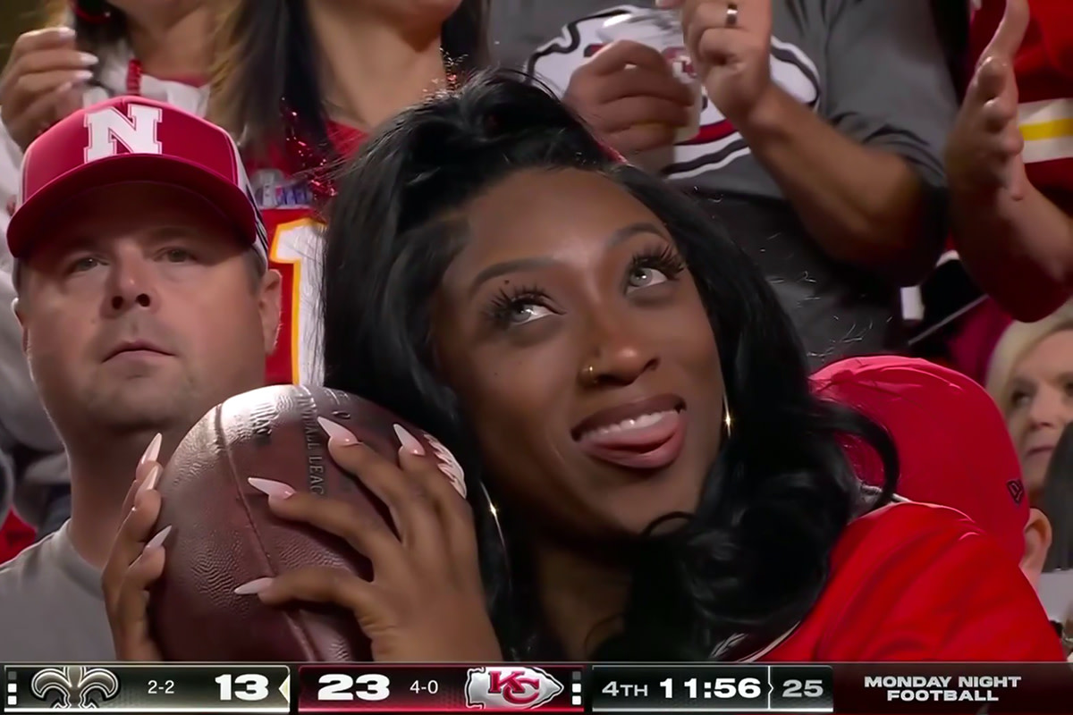 Xavier Worthy’s Mom Went Viral During Saints-Chiefs for Heartwarming