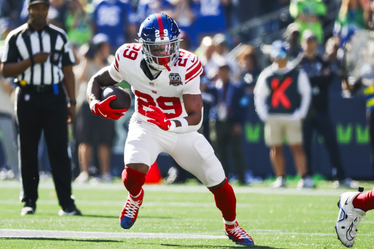 New York Giants Rookie Tyrone Tracy Gets Good News Ahead of Week 9 ...