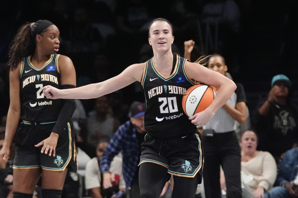 New York Liberty guard Sabrina Ionescu