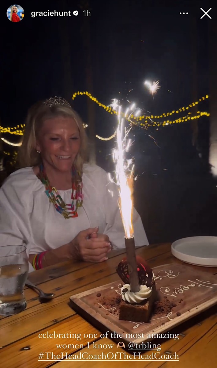 Chiefs head coach Andy Reid's wife, Tammy Reid, celebrates her birthday.