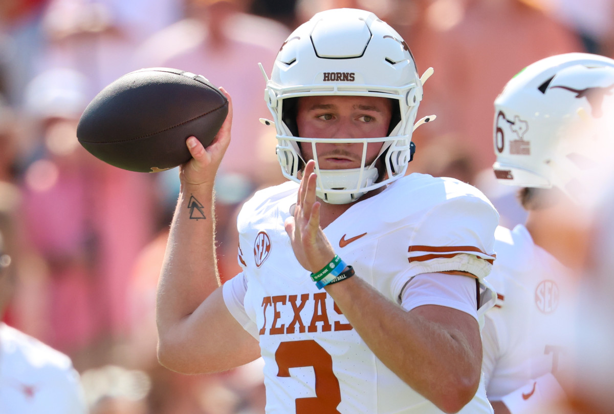 Quinn Ewers Projected to Replace $160 Million NFL Quarterback - Athlon  Sports