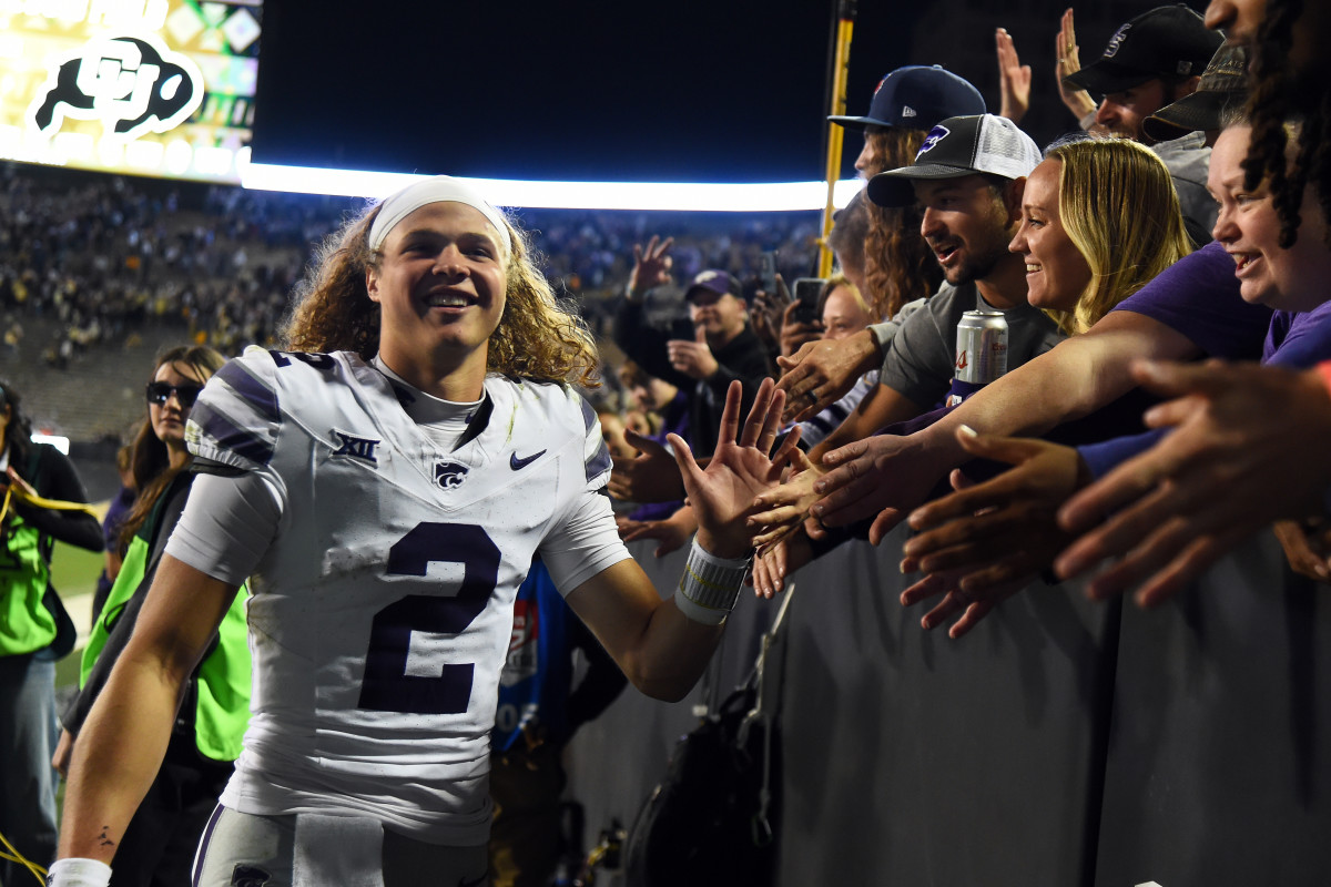 Kansas State QB Avery Johnson's In-Game Selfie vs. Colorado Sparked His ...