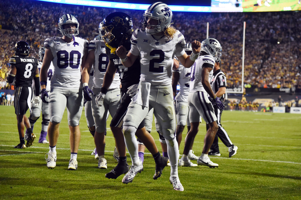 Kansas State QB Avery Johnson's In-Game Selfie vs. Colorado Sparked His ...