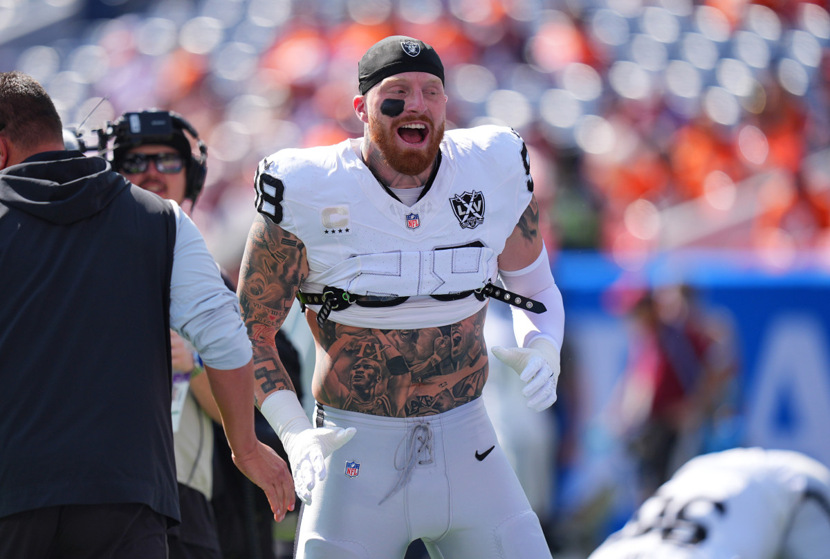 Camera Catches Raiders Star Maxx Crosby Shoving Coach - Athlon Sports