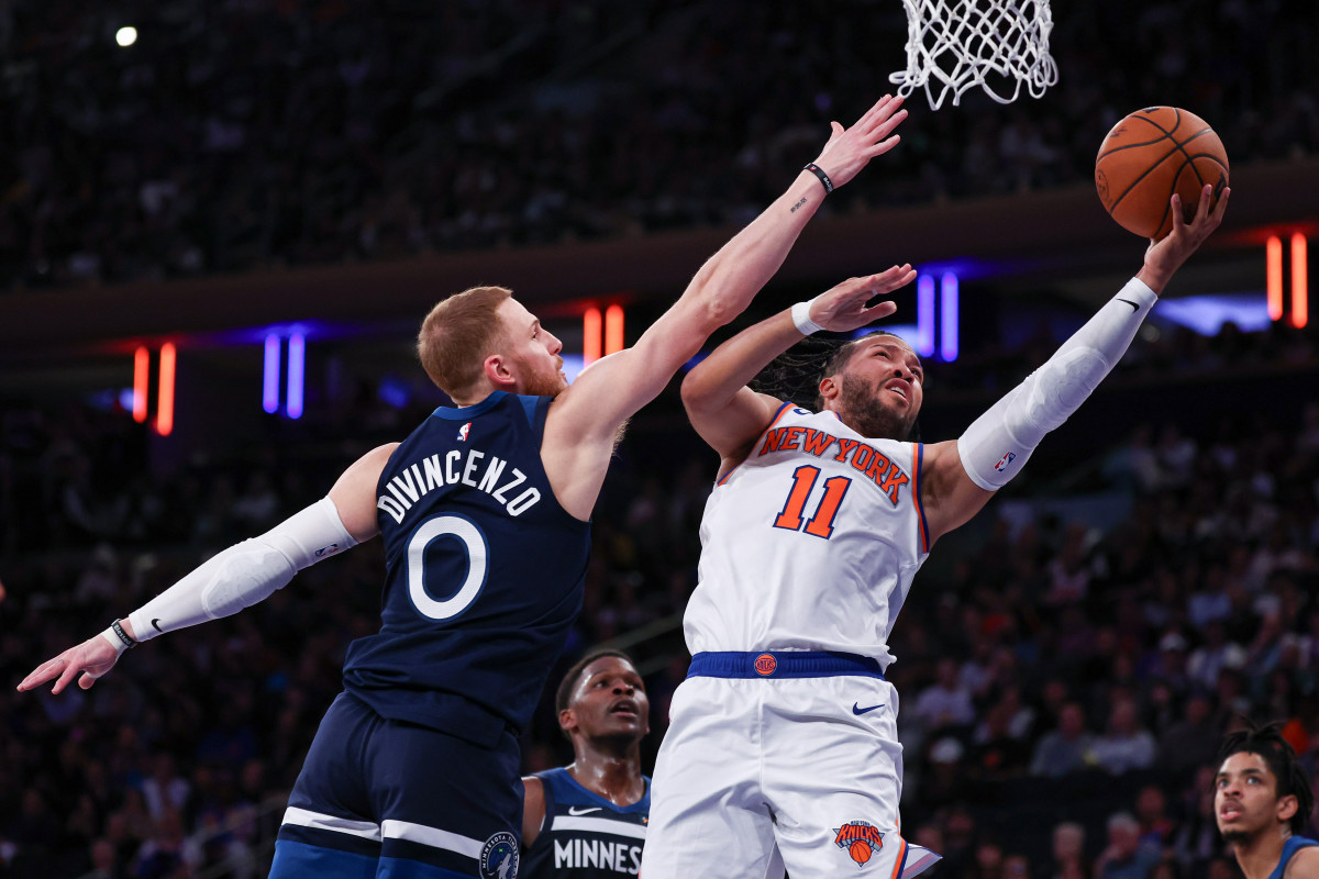 Jalen Brunson's Dad, Donte DiVincenzo Separated After Knicks Win ...