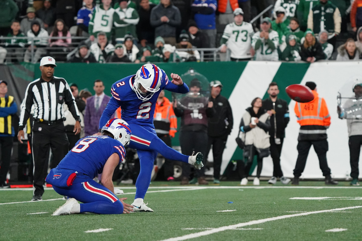 Buffalo Bills Show Emotion in Support of Game-Winning Tyler Bass ...