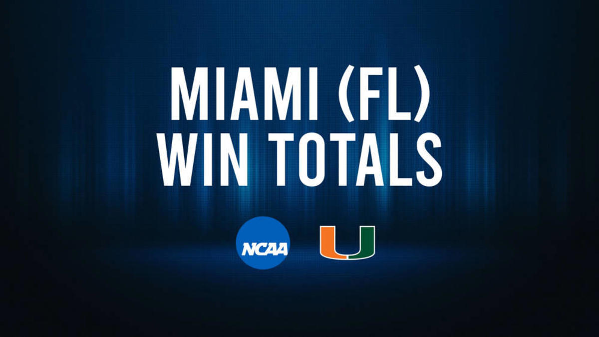 2023 Miami (FL) Total Wins & Losses Odds Athlon Sports News, Expert