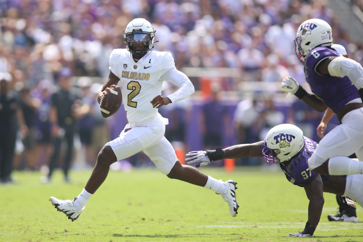 Deion Sanders' first press conference as Colorado Buffaloes HC included  declaring son Shedeur starting QB