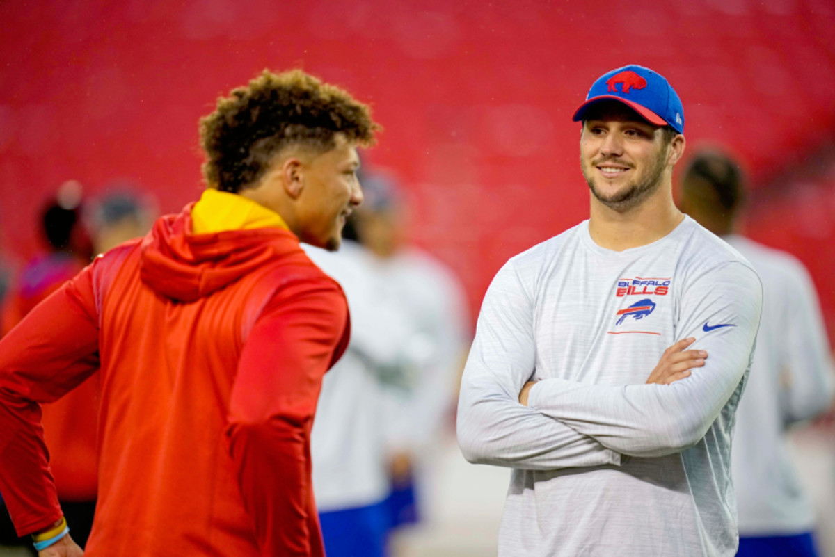 Josh Allen's draft attire features Wyoming flare, Football