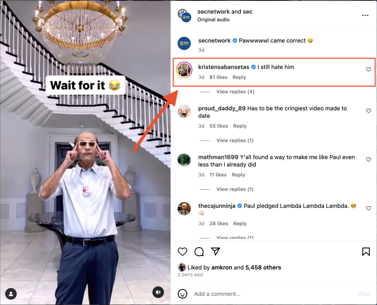 Nick Saban's daughter 'hates' Paul Finebaum Expert