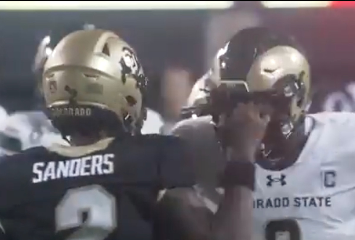 Colorado's Shedeur Sanders Criticized For 'Dirty Play' Vs. Colorado ...