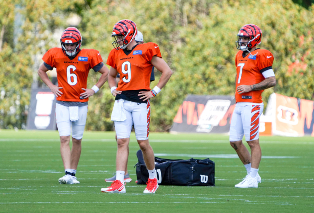 Bengals elevate QB Reid Sinnett from practice squad ahead of MNF