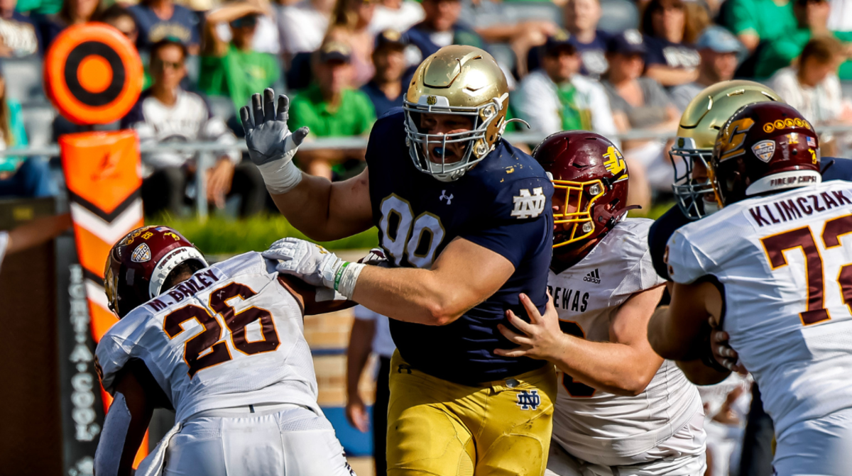 Notre Dame Defense Still Has Plenty To Improve Upon - Athlon Sports