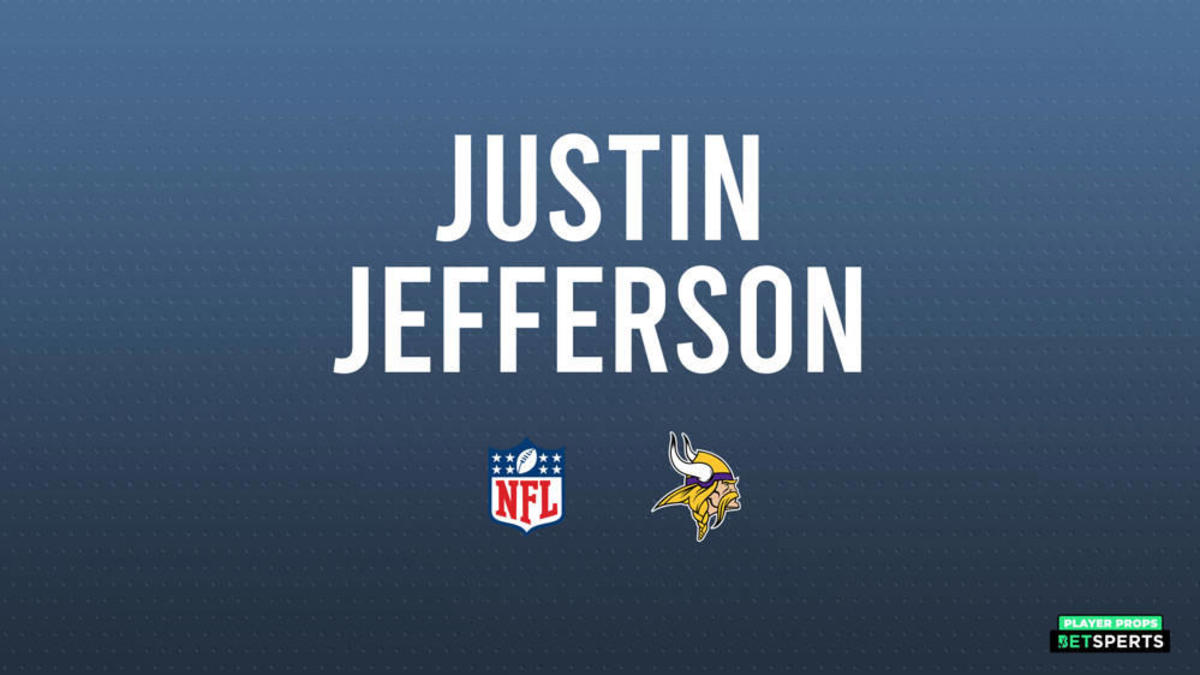 Justin Jefferson player props, betting odds and picks for Vikings