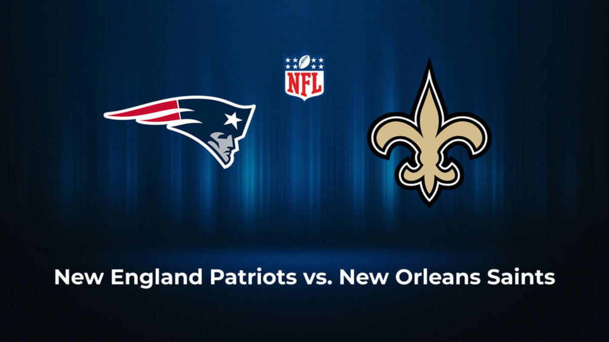 New Orleans Saints at New England Patriots on October 8, 2023