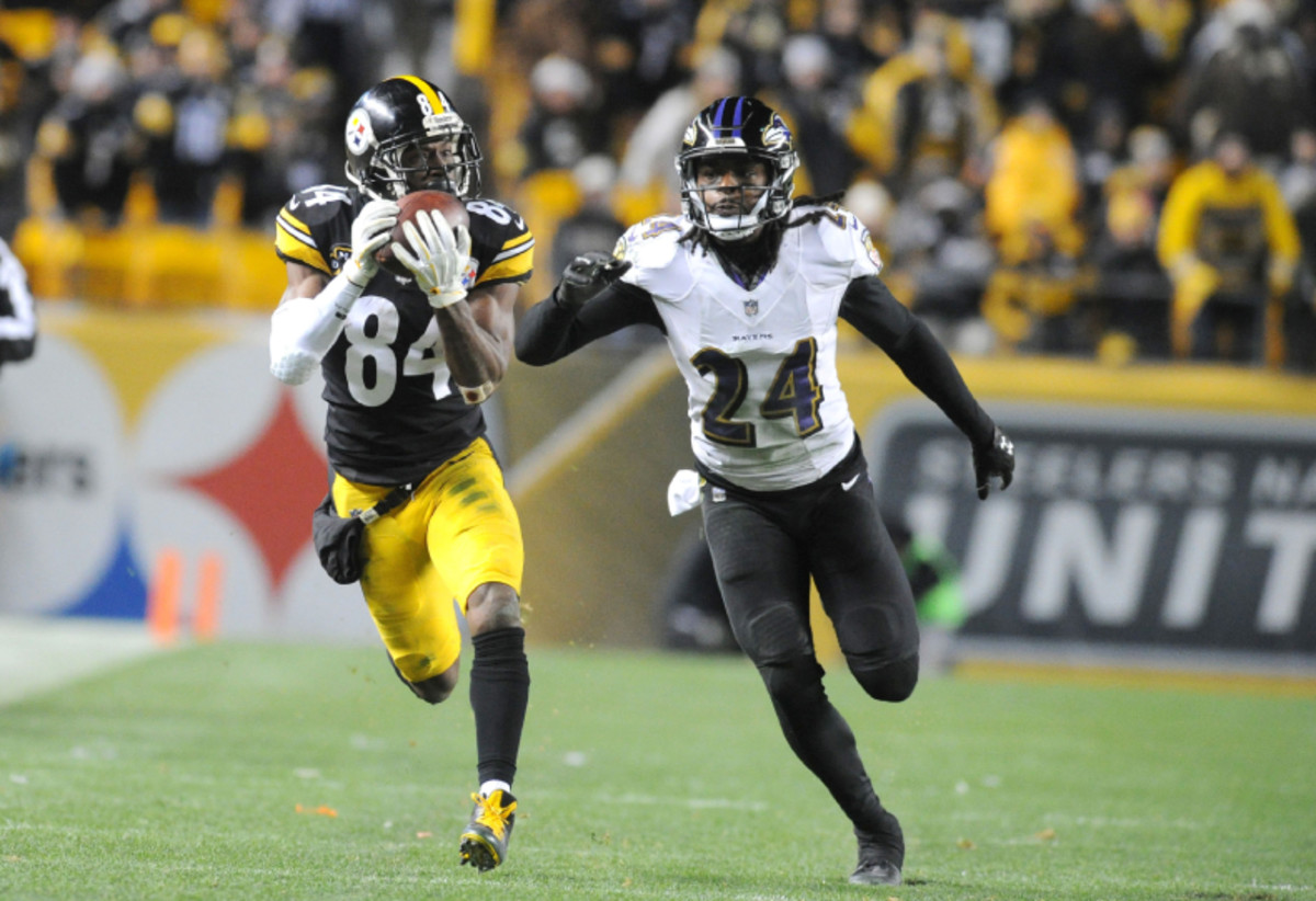 Antonio Brown Has Bold Message For Ravens After Tough Loss to Steelers ...