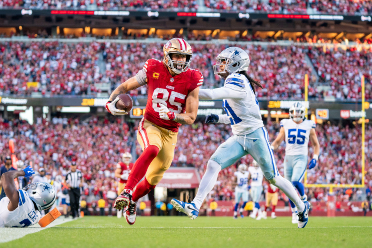 George Kittle Reveals 12-Word Mindset Before 49ers Training Camp, 2024 ...