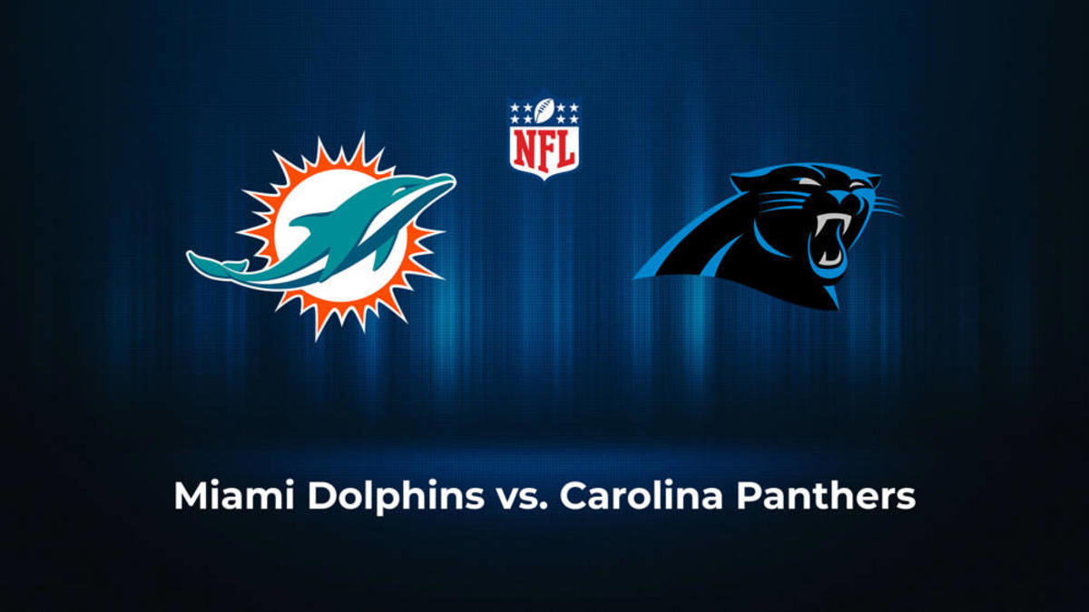 Monday Night Football: Miami Dolphins vs. Carolina Panthers Preview and  Prediction 