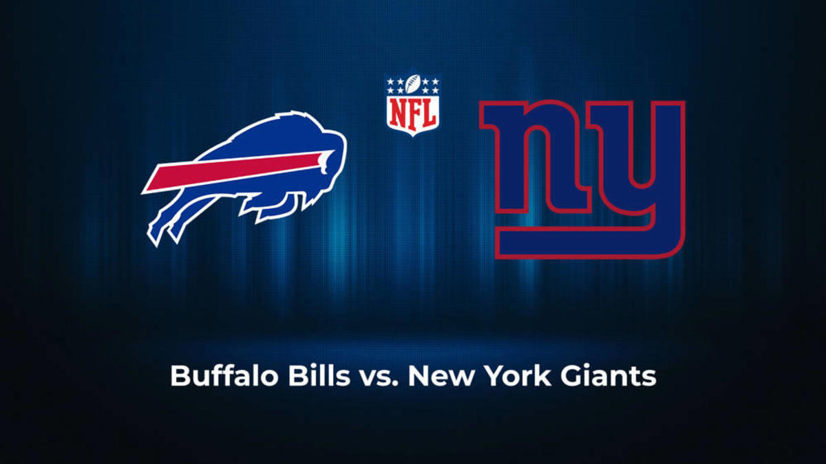 Watch Giants vs. Bills