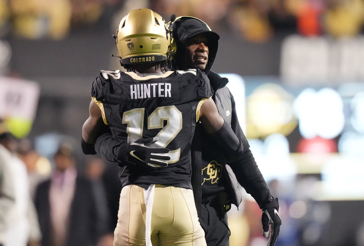 Colorado's Deion Sanders Fires Back At Travis Hunter Criticism - Athlon ...