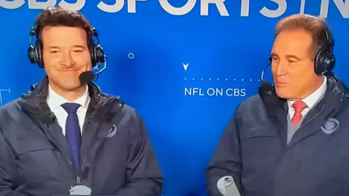 Tony Romo and Jim Nantz