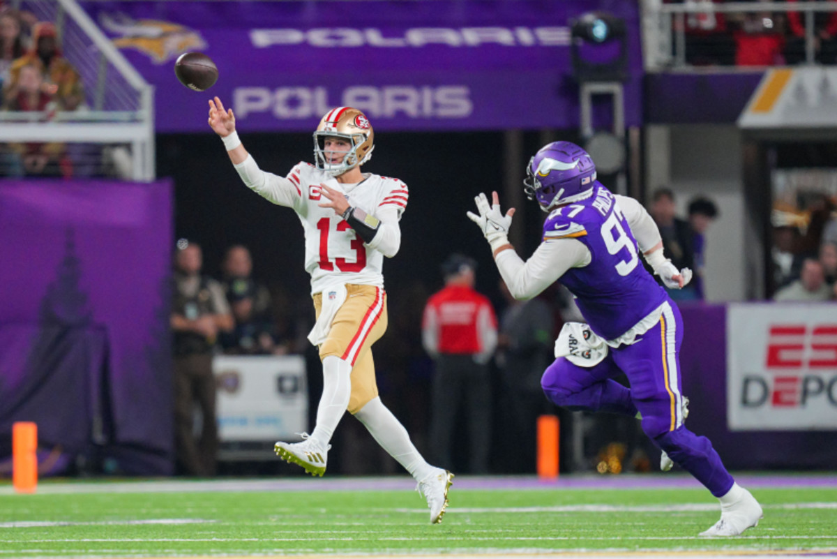 Video Appears To Show Moment 49ers QB Brock Purdy Suffered Head Injury ...