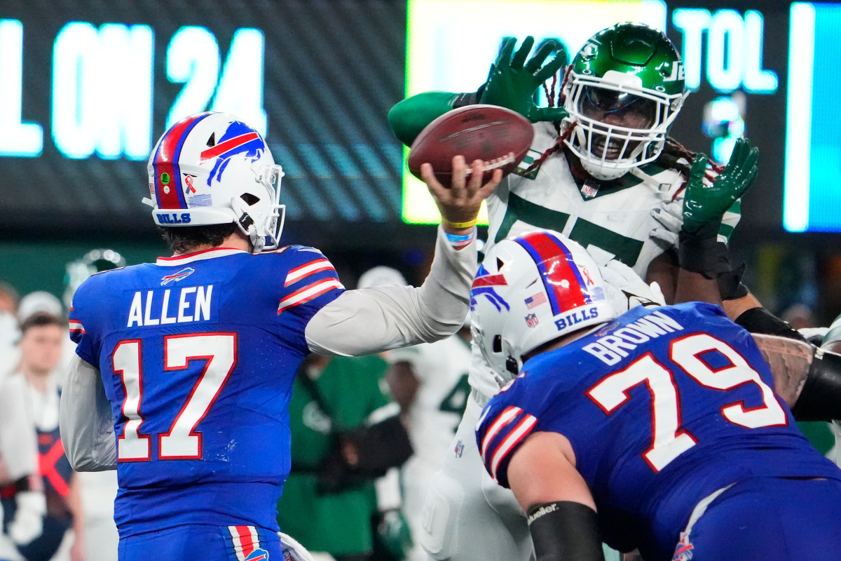 'New' Josh Allen Emerging For Bills in AFC East? Jets Tracker - Athlon ...