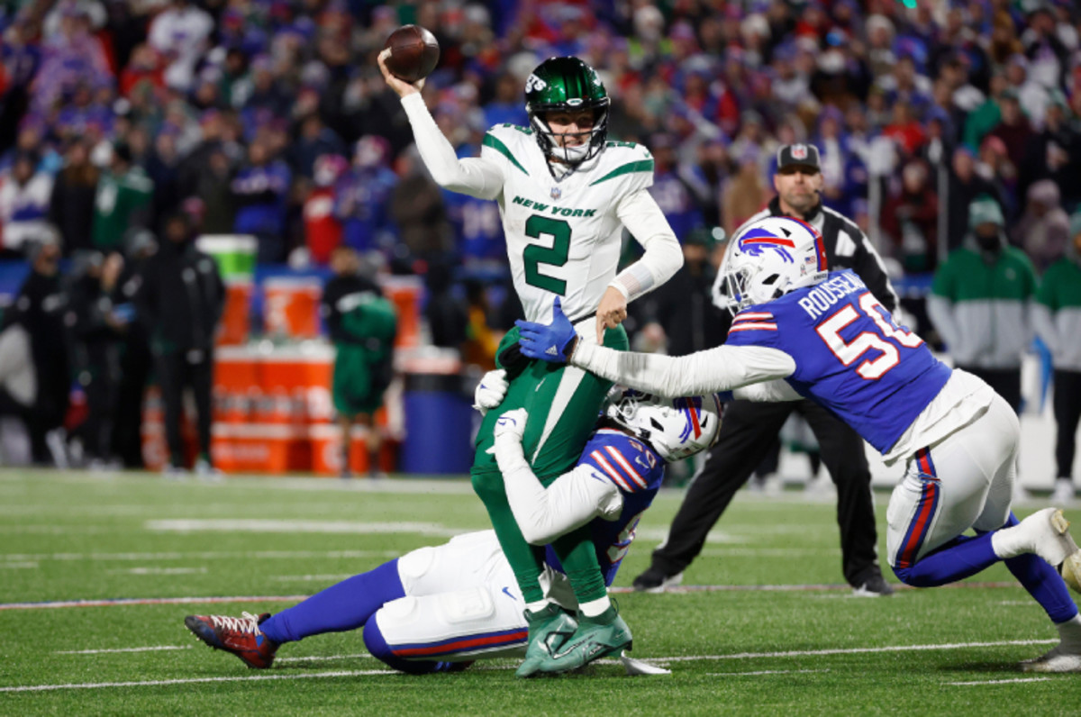 Video Footage Emerges Of Postgame Incident Between Jets Bills Players Athlon Sports